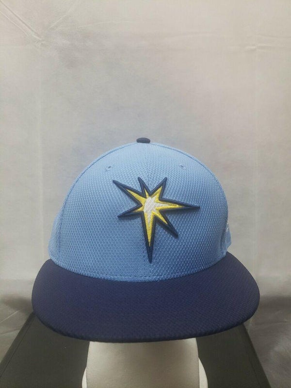 Men's Tampa Bay Rays New Era Light Blue 2021 Batting Practice