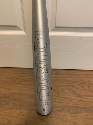 Cage Used (twice) Louisville Slugger Alloy Omaha 2021 Bat (-3) 30 oz 33"
