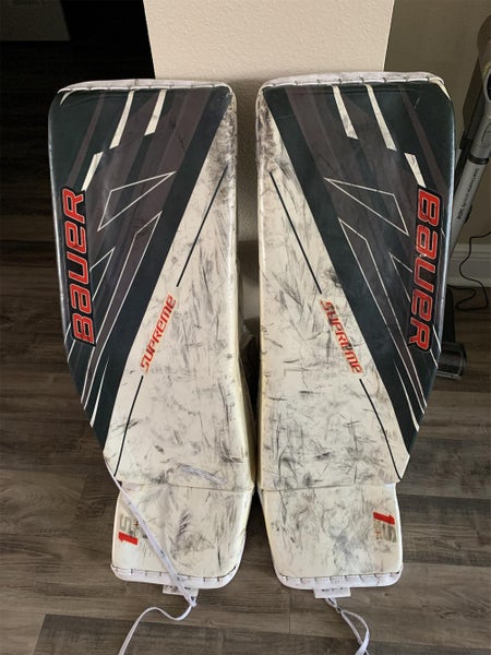 Used 37" Regular Supreme 1S Goalie Full Set