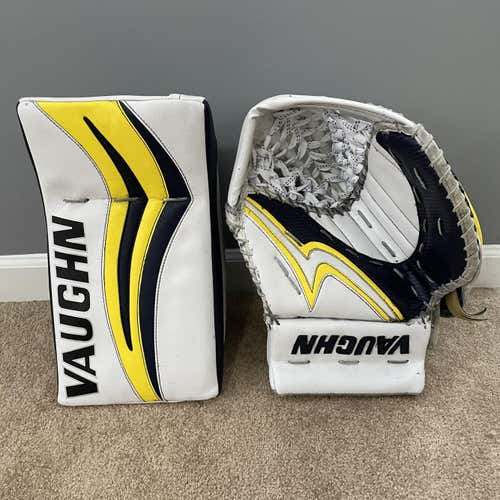 U Of M Senior Vaughn Blocker and Glove
