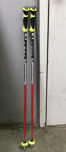 Used 42in (105cm) Leki Racing World Cup Lite SL Ski Poles
