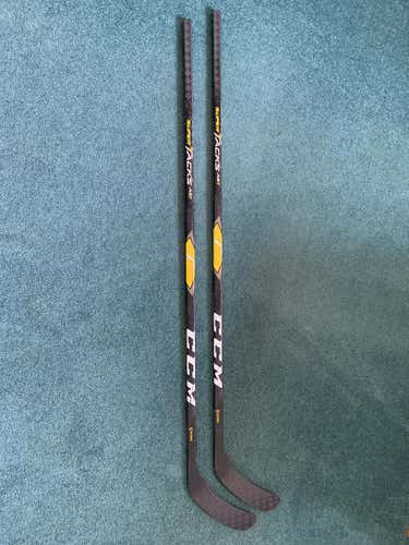 2 Pack - New Pro Stock CCM Super Tacks AS1 Right Handed Hockey Stick
