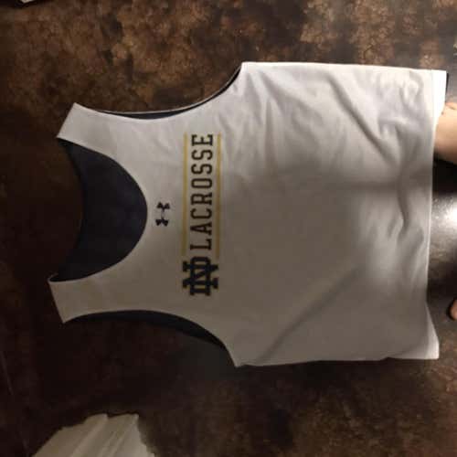 Notre Dame White Adult Small Under Armour Jersey