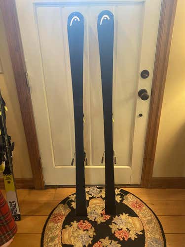 Used Kid's 2020 HEAD Racing World Cup Rebels i.SL RD Skis With Bindings Max Din 14