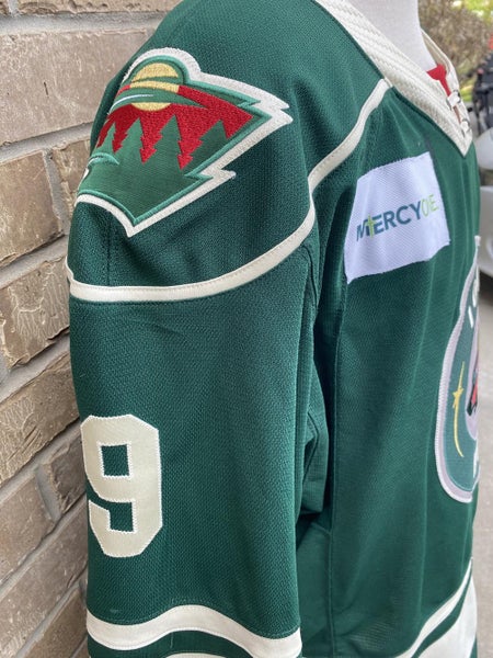 CCM Iowa Wild Quicklite Pro Game used Jersey Size 54 Autographed O'Reilly 9309
