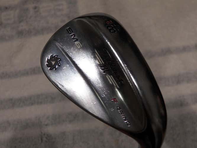 RIGHT HAND TITLEIST VOKEY SM6 48-08 F-GRIND GAP WEDGE FLEX