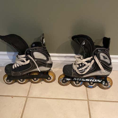 Junior Mission Regular Width Size 4 Inline Skates
