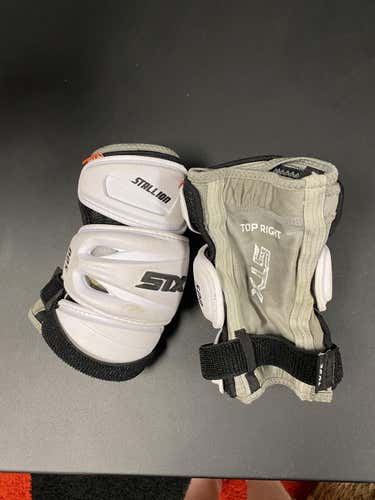 Used Large STX Stallion Elbow Pads