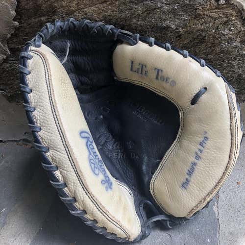 Black/Tan Kid Pitch (9YO-13YO) Catcher's Player Preferred 33" Baseball Glove