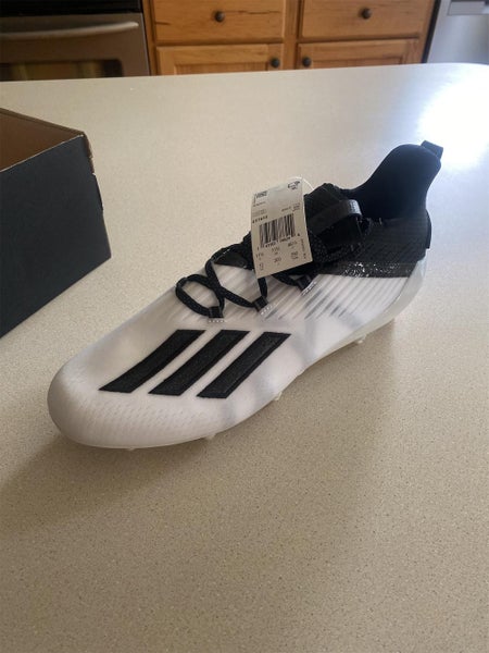 Black Men's Size 12 (Women's 13) Adidas Cleats