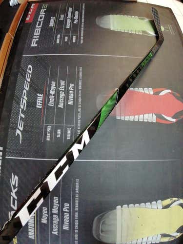 P90 | 85 Flex | New CCM RibCor Trigger 4 PRO Hockey Stick LH Toe Pattern Pro Stock