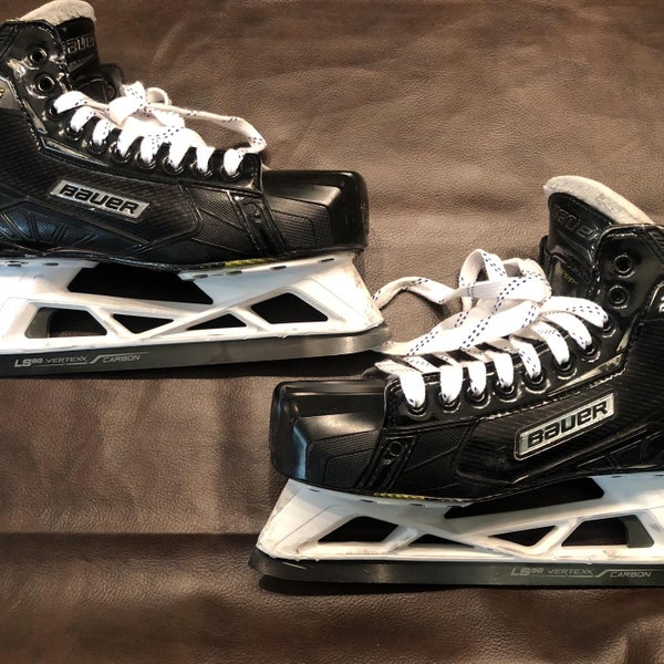 Senior Bauer Supreme 2s Pro Regular Width Pro Stock Size 10 Hockey Goalie Skates