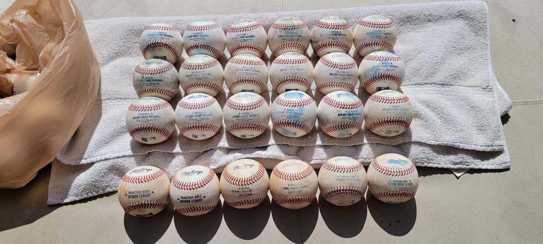 Used Rawlings Baseballs 24 Pack (2 Dozen)