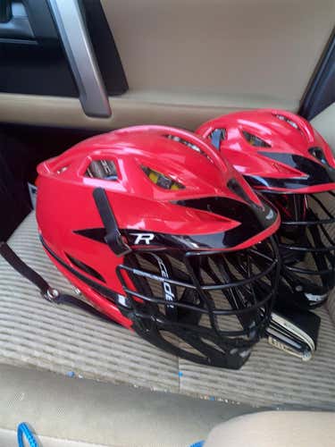 Like New Red Cascade R Helmet
