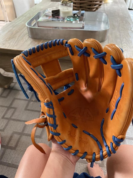 Orange Kid Pitch (9YO-13YO) Infield 11.5" Baseball Glove