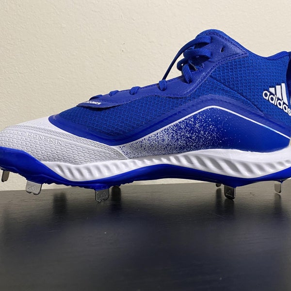 Men's Adidas Icon V Bounce Mid Metal Baseball Cleats Size 10.5