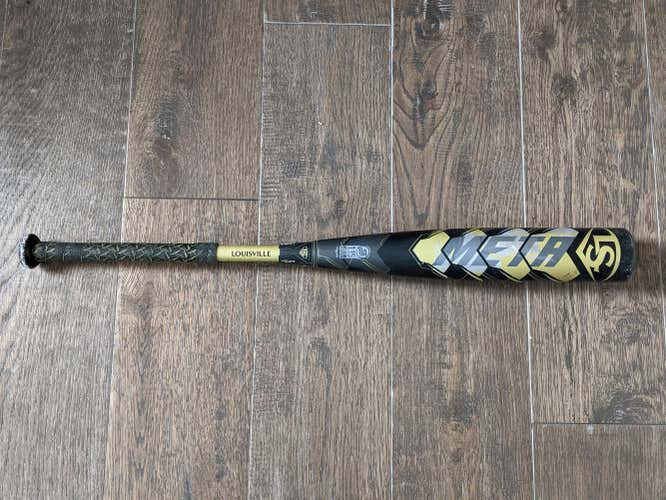 Used Kid Pitch (9YO-13YO) USSSA Certified 2021 Louisville Slugger Composite Meta Bat (-8) 22 oz 30"