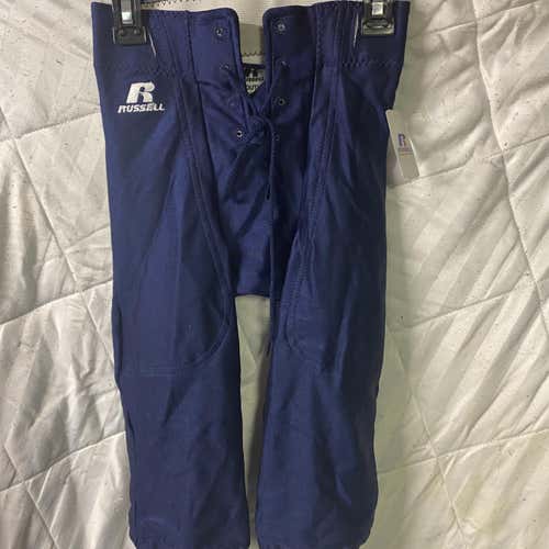 Blue Youth XS Russell F2062WK Football Pants
