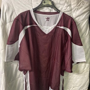 Maroon / White Reversible Adult L/ XL Warrior Jersey