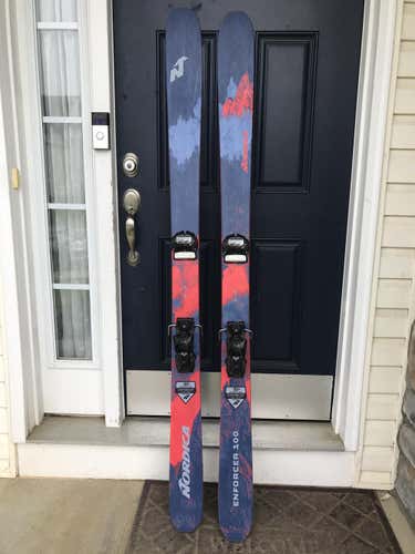 2019 Nordica Enforcer 100 Skis, 185 W/Tyrolia Attack2 13 Bindings