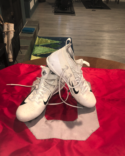 Slightly Used- Ohio State Exclusive- Alpha Huarache- Ryan Terefenko Cleats