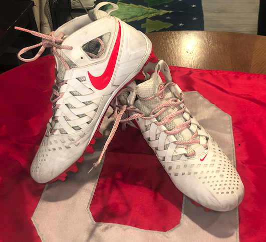 Slightly Used- Ohio State Exclusive- Huarache- Ryan Terefenko Cleats