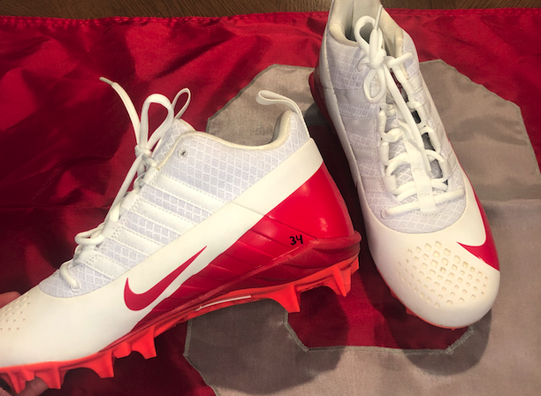 Never Used- Ohio State Exclusive-Huarache- Ryan Terefenko Cleats
