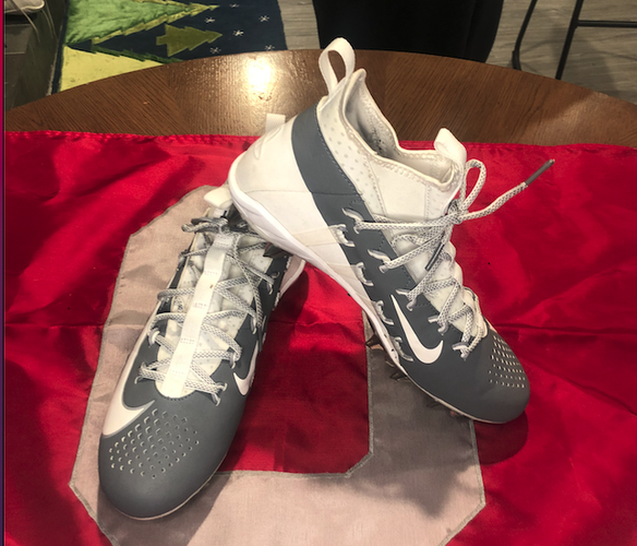 Never Used- Ohio State Exclusive-Huarache- Ryan Terefenko Cleats