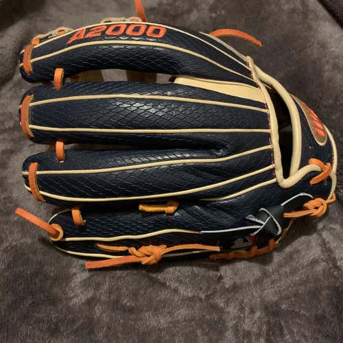 Orange High School/College Infield A2000 11.5" Baseball Glove