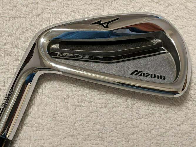 MIZUNO MP54 6 IRON W DYNAMIC GOLD S300 STIFF FLEX M31 MIZUNO GRIP LEFT HANDED