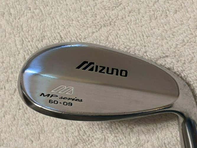 MIZUNO MP SERIES 60-09 SATIN CHROME W KBS C-TAPER 125 GRAM S+ FLEX M31 GRIP