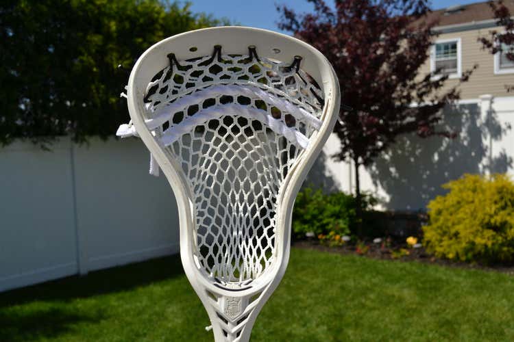 White Used Defense Brine Strung Edge Head