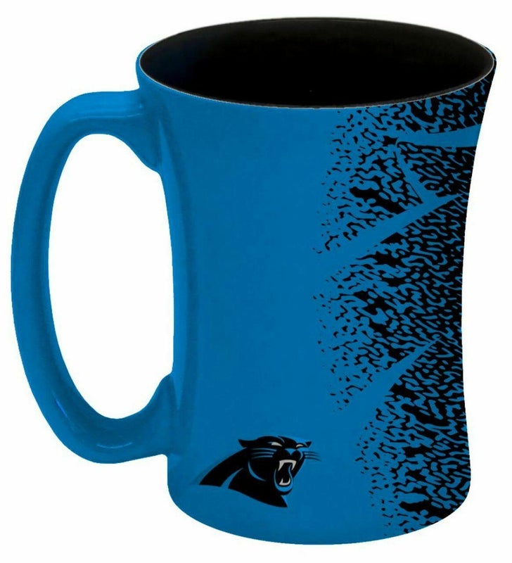 Carolina Panthers 14oz Coffee Mug Mocha Style NFL