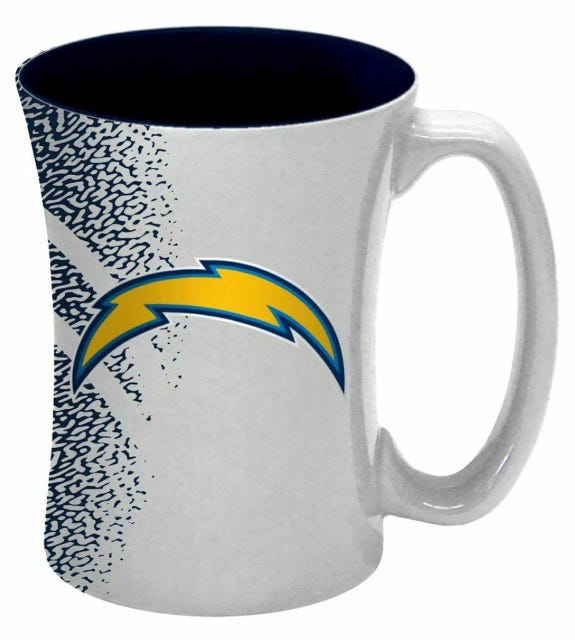 Los Angeles Chargers 14oz Coffee Mug Mocha Style NFL