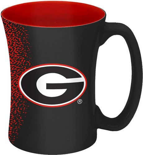 NCAA Georgia Bulldogs 14oz Coffee Mug Mocha Style