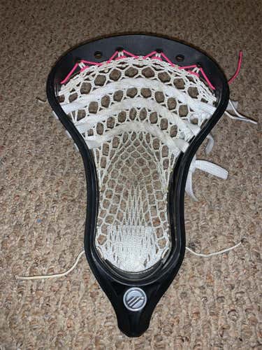 Black Used Attack & Midfield Strung Optik Head With StringKing Mesh