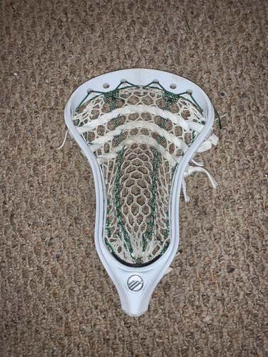 White Used Attack & Midfield Strung Optik Head With ECD Striker Mesh