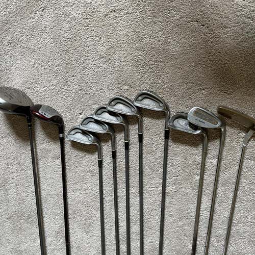 Men's Right Handed Regular Flex 10 Pieces Clubs (Full Set)