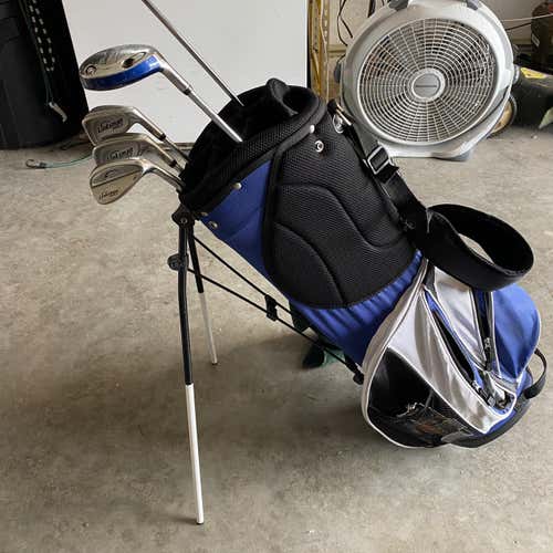 (NO PUTTER) Linksman Golf Junior Right Handed Regular Flex 5 Pieces Clubs (Full Set)