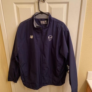 Lightly Used Minnesota Blue Ox Team Issued Track Jacket (Large)