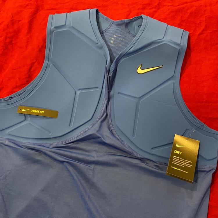 nike padded compression shirt