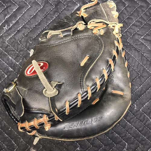 Black Kid Pitch (9YO-13YO) Catcher's Renegade 33.5" Baseball Glove
