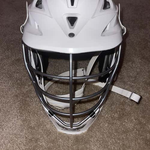 White Adult Player's Cascade Helmet