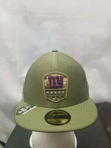 NWS New York Giants Salute To Service New Era 59fifty 7 3/8