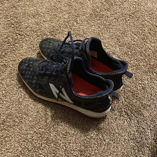 Blue Men's Molded Cleats Low Cut