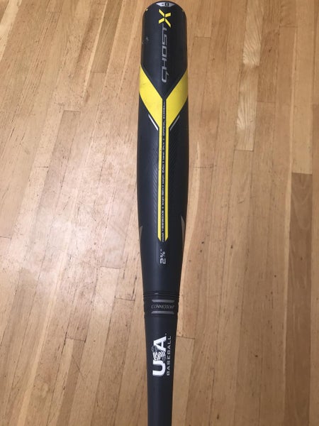 Used Kid Pitch (9YO-13YO) 2018 Easton Composite Ghost X Bat (-8) 24 oz 32"