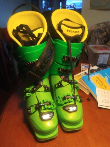Used Men's Tecnica Alpine Touring Ski Boots Stiff Flex