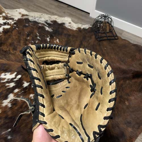 Black High School/College First Base System 7 13" Baseball Glove