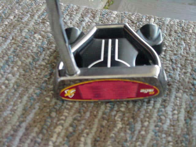34.25 IN LH TAYLORMADE RASSA MONZA SPIDER ITSY BITSY MALLEL PUTTER W PC   jcc