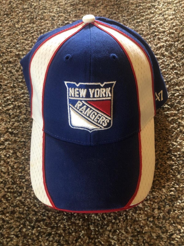 NHL New York Rangers Vintage Fitted Hat, Men's, L/xl, Blue